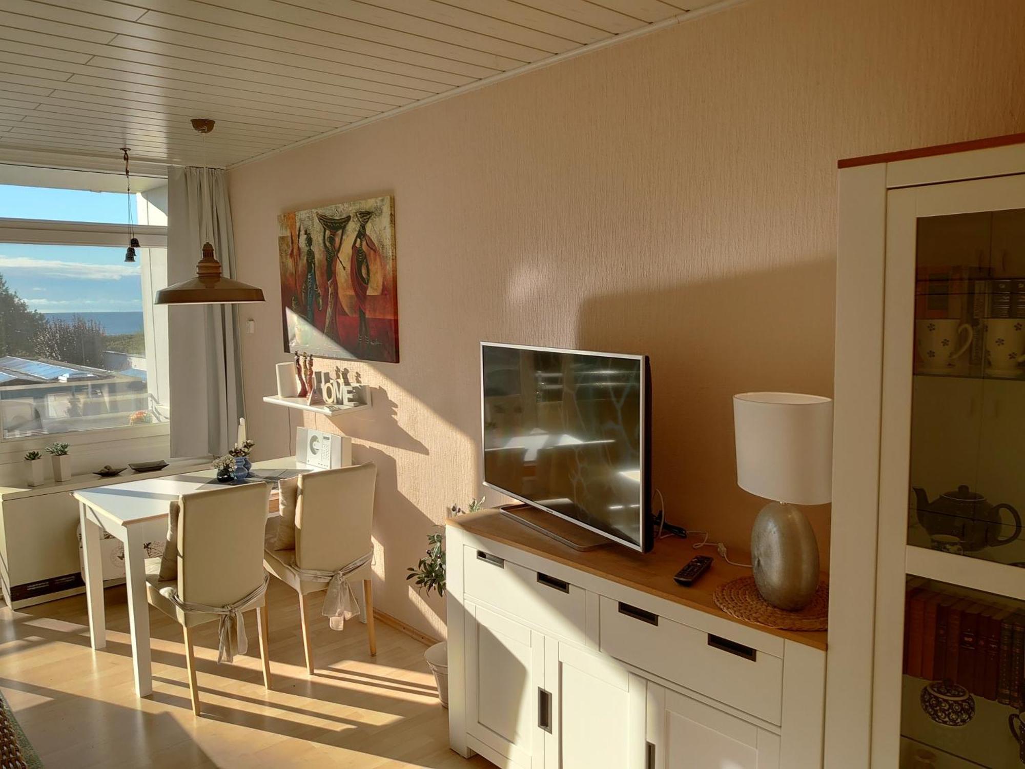 "Mit Ausblick"-Uneingeschraenkter Meerblick Burgtiefe auf Fehmarn Exteriör bild